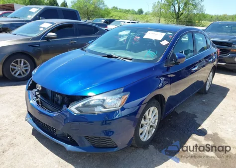 2018 Nissan Sentra Sv from USA, damaged, VIN 3N1AB7APXJY266879